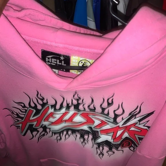 Hellstar | Other | Pink Hellstar Hoodie Size Medium Shipping Only